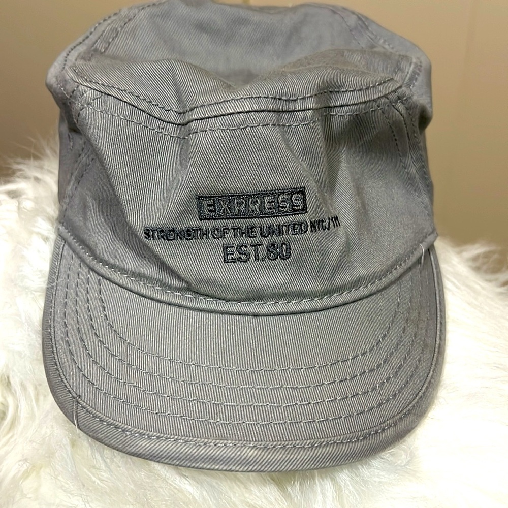 Denim Embedded Cap. NWOT - Picture 2 of 3